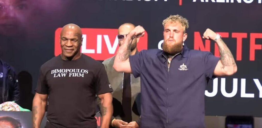 Paul and Tyson in press conference