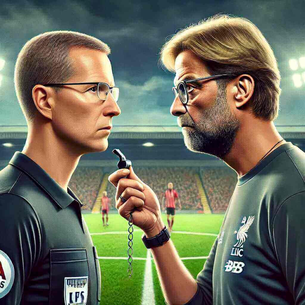 clash between david and klopp