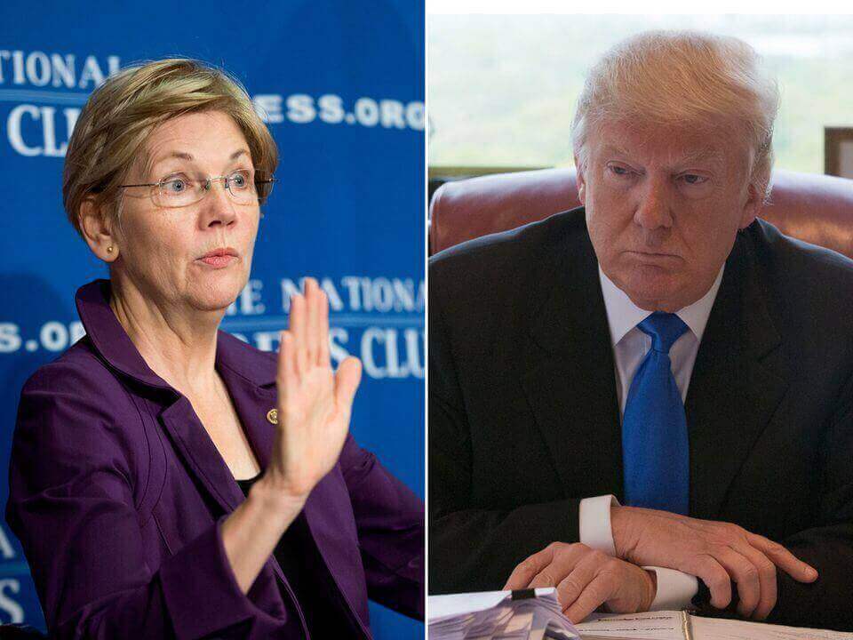 Elizabeth Warren rejects Trumps Appointments