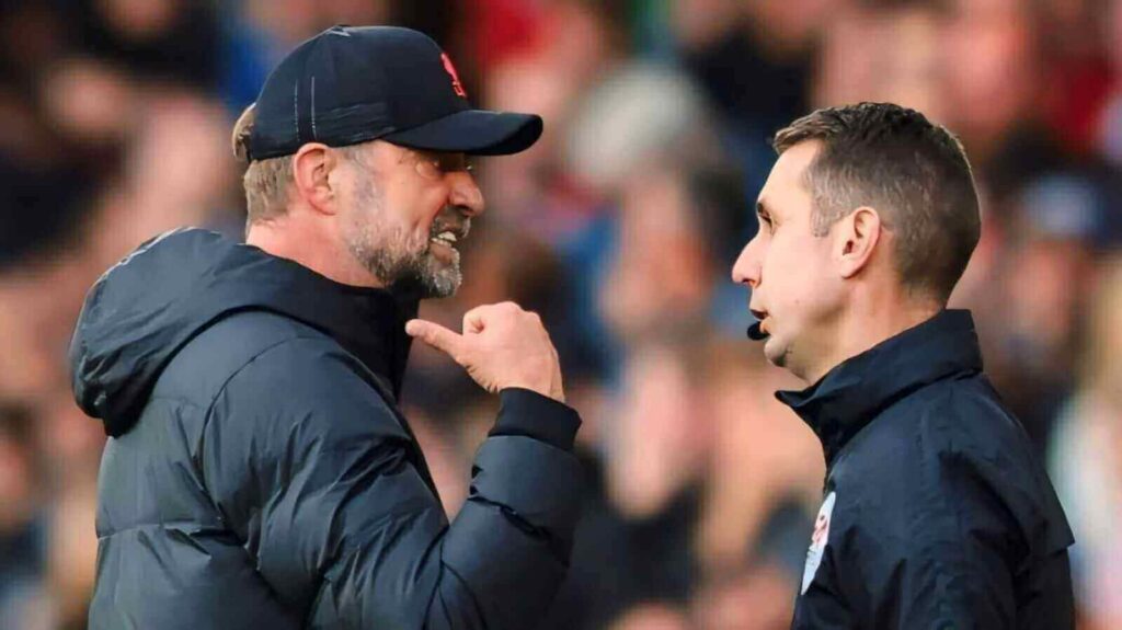 controversy between david and klopp premier league