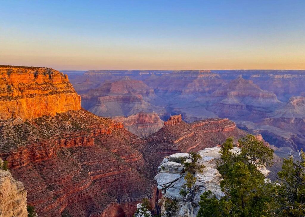 the Grand Canyon South in Arizona