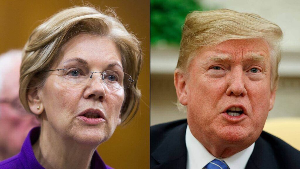 Warren slams Trump