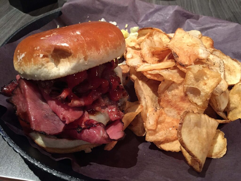 The Montreal Smoked Meat Burger