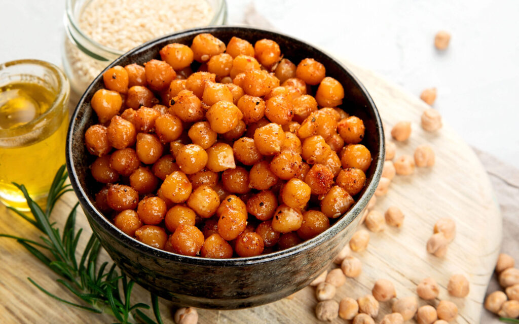 roasted chicpeas